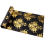 Chemin de Table Baroque Skull en Velours Noir et Or Halloween