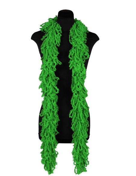 Boas en Acrylique Façon Tricot : L'Accessoire lavable vert