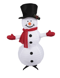 Bonhomme de Neige Lumineux 110 cm- Décoration de Noël