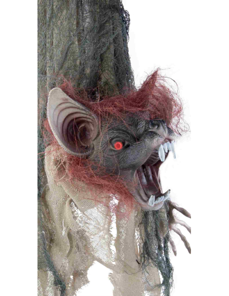 Chauve-souris effrayante, animée à suspendre - 90 cm