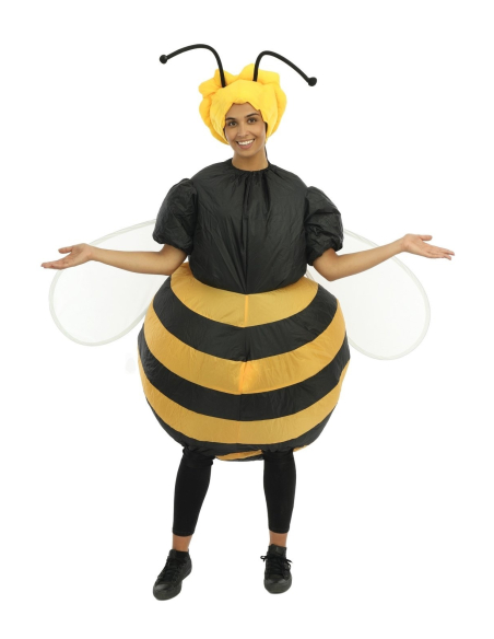 Costume Gonflable d'Abeille avec Ventilateur pour Adulte