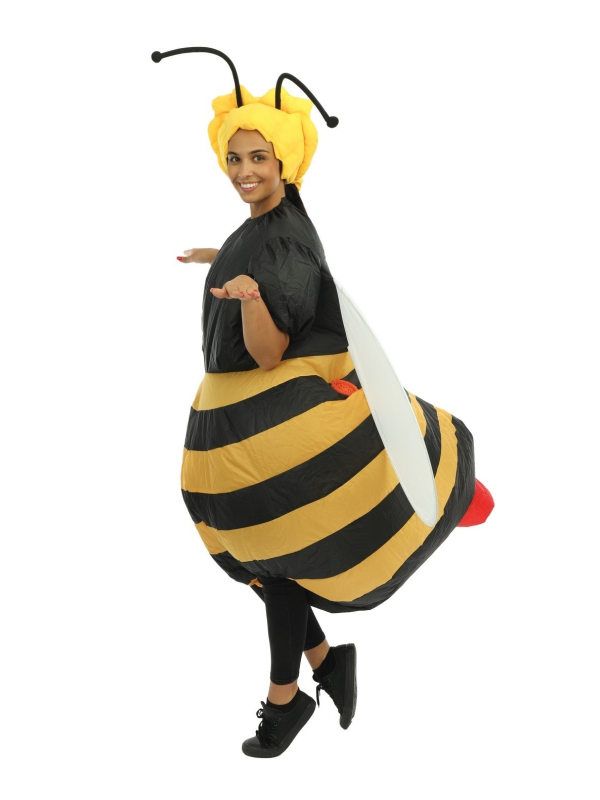 Costume Gonflable d'Abeille avec Ventilateur pour Adulte