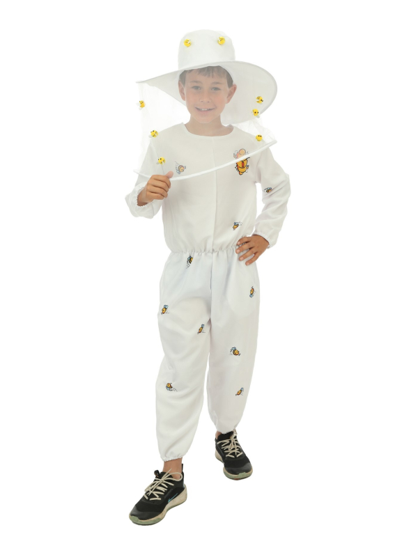 Déguisement d'Apiculteur pour enfant : Combinaison, chapeau