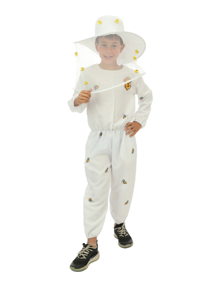 Déguisement d'Apiculteur pour enfant : Combinaison, chapeau
