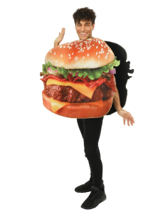 Déguisement de Burger pour Adulte : Le roi du Fast-Food 2