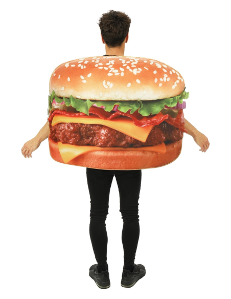 Déguisement de Burger pour Adulte : Le roi du Fast-Food