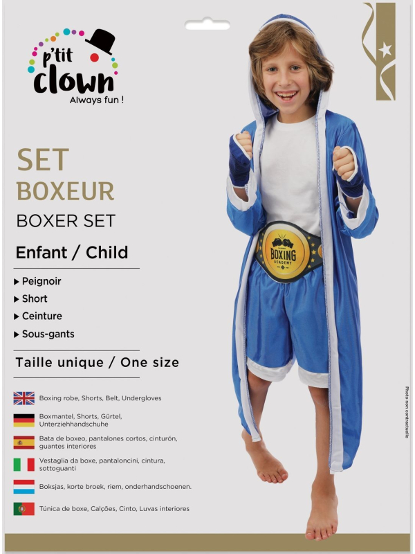 Set boxeur - enfant - taille unique