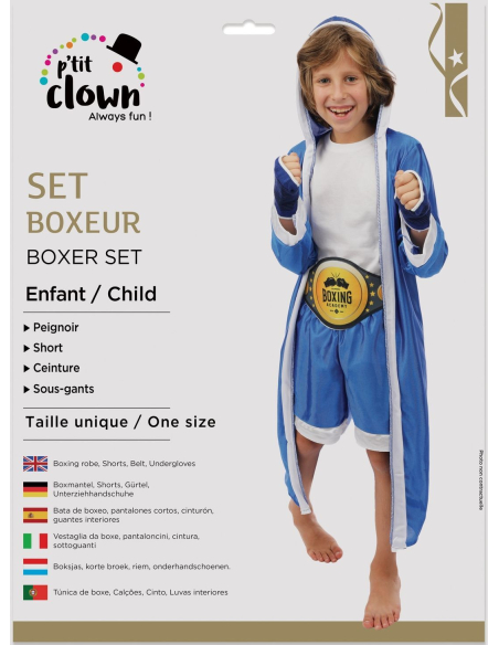 Set boxeur - enfant - taille unique