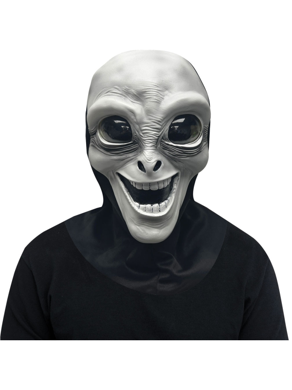 Masque Alien Souriant - Terreur Intergalactique