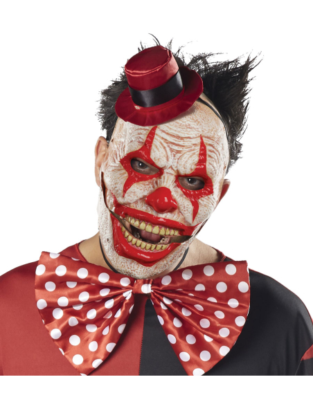 Masque de Clown de l'Horreur avec Mâchoire Articulée