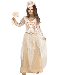 Déguisement Mariée Victorienne Enfant - Halloween Hanté et Élégant !