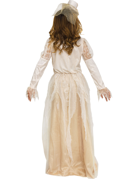 Déguisement Mariée Victorienne Enfant - Halloween Hanté et Élégant !