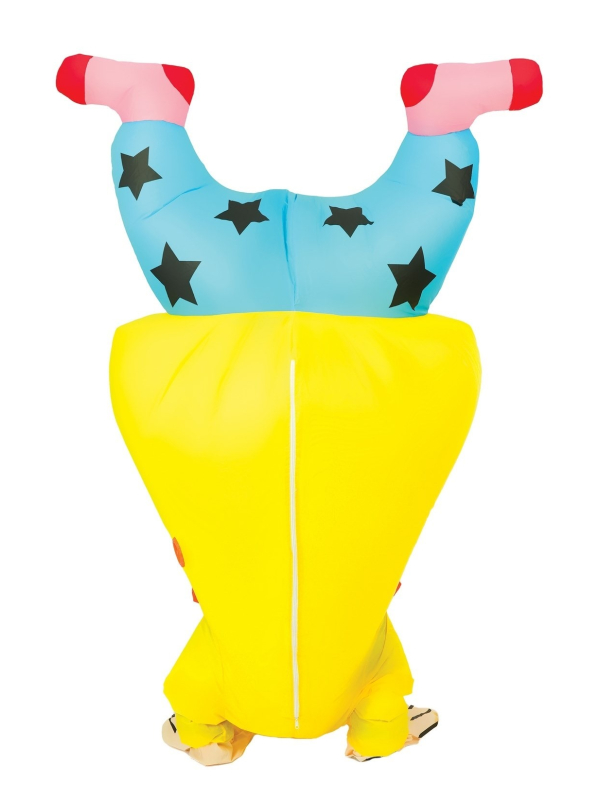 Costume Gonflable Clown à l'envers - adulte - taille unique