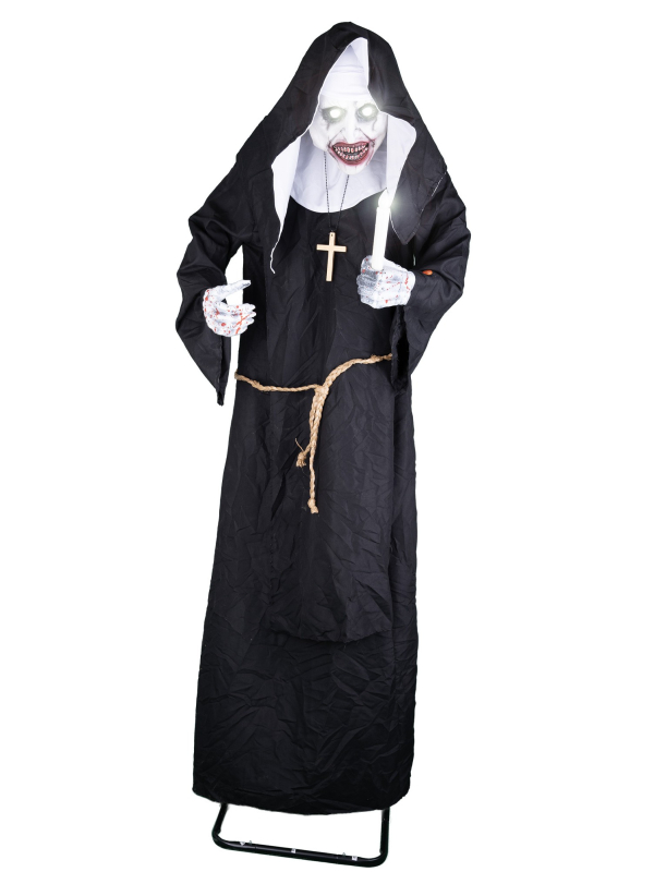 Automate Halloween de Nonne Maléfique de 185 cm