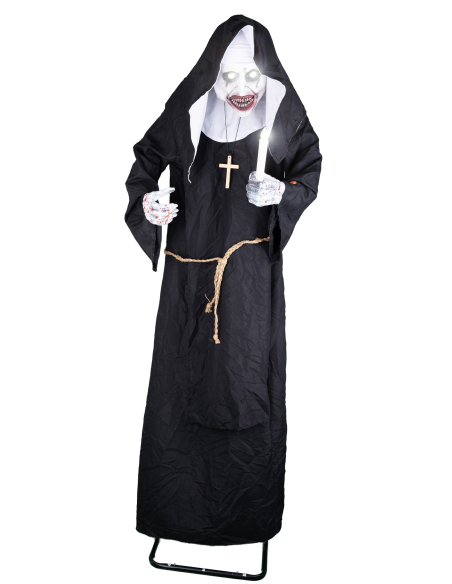 Automate Halloween de Nonne Maléfique de 185 cm