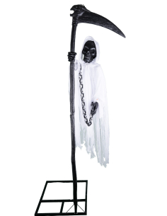 Faucheuse Fantôme Flottante 230cm avec Chaîne : Créez un Cimetière Hanté Inoubliable! 2
