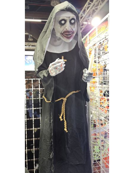 Automate Halloween de Nonne Maléfique de 185 cm