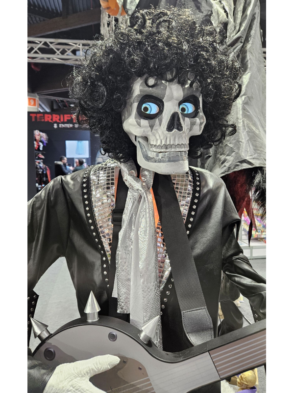 Automate Halloween Duo de squelettes Punk Rock