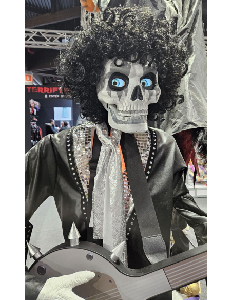 Automate Halloween Duo de squelettes Punk Rock