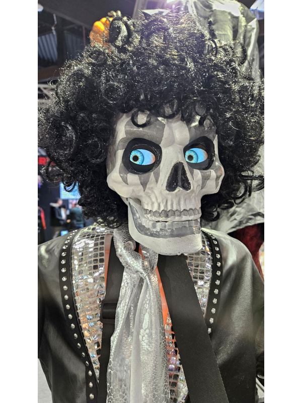 Automate Halloween Duo de squelettes Punk Rock