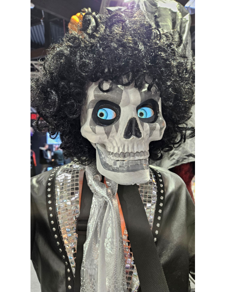 Automate Halloween Duo de squelettes Punk Rock