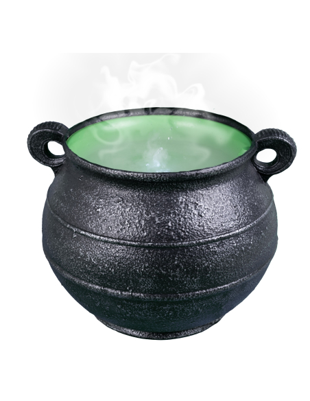 Chaudron de Sorcière avec Générateur de Brume - Décoration Halloween Magique