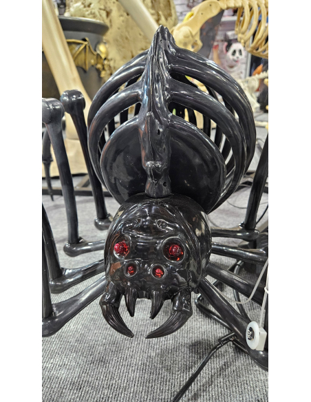 Araignée Géante 105 x 67 x 36 cm - Décoration Effrayante pour Halloween