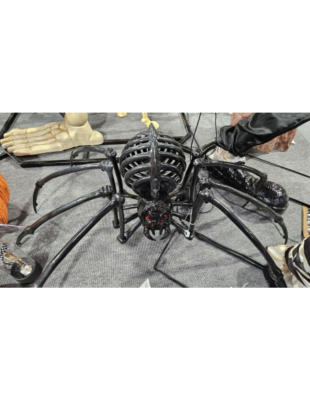 Araignée Géante 105 x 67 x 36 cm - Décoration Effrayante pour Halloween