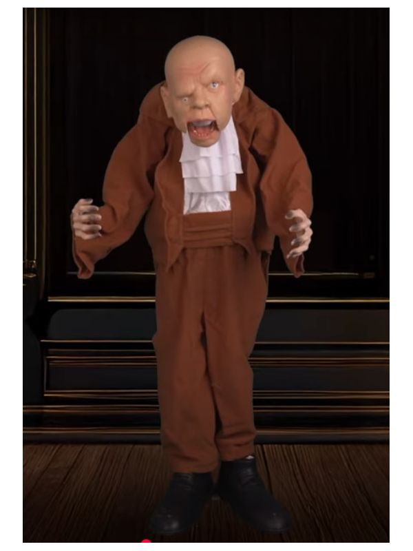 Automate Halloween Bossu de la Cathédrale 95 cm - Figurine Animée Effrayante
