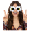 Lunettes Marguerite Hippie - Accessoire Déguisement Années 60 Festival Carnaval