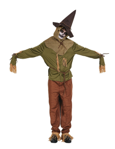 Déguisement Épouvantail Adulte - Costume Complet pour Halloween et Carnaval