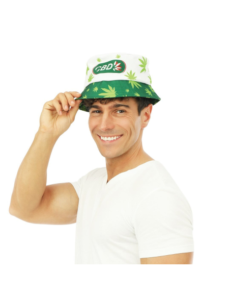 Bob CBD Feuilles de Cannabis - Accessoire Humoristique pour Festivals et Soirées