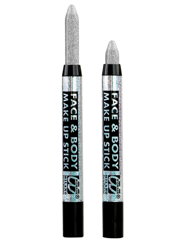 Crayon de Maquillage Scintillant Argent Pailleté