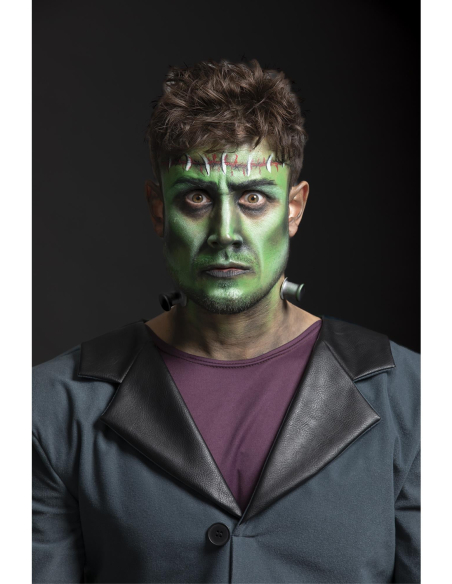 Kit de Maquillage Halloween Universal Monsters - Palette Complète pour Frankenstein, Momie et Vampire