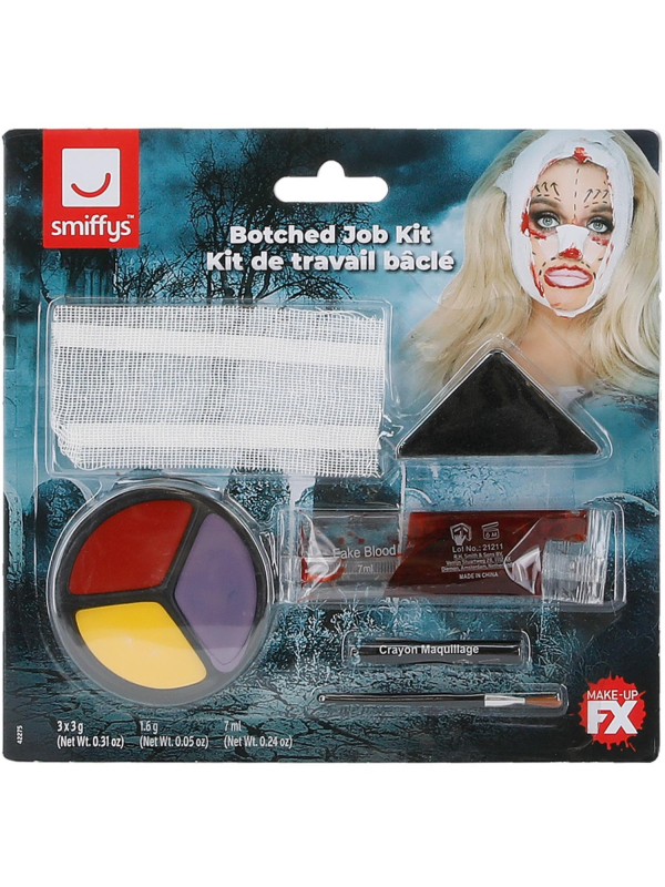 Maquillage Halloween Effets Spéciaux, Chirurgie bâclée