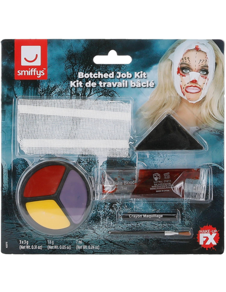 Maquillage Halloween Effets Spéciaux, Chirurgie bâclée
