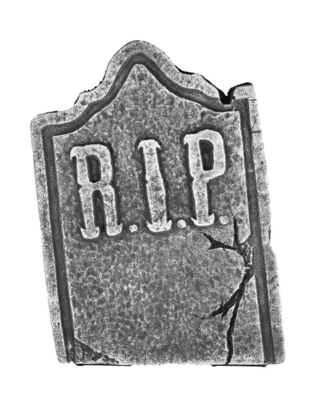 Pierre tombale RIP - Lot de 3 pour une décoration Halloween réaliste