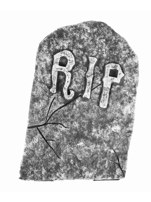 Pierre tombale RIP - Lot de 3 pour une décoration Halloween réaliste