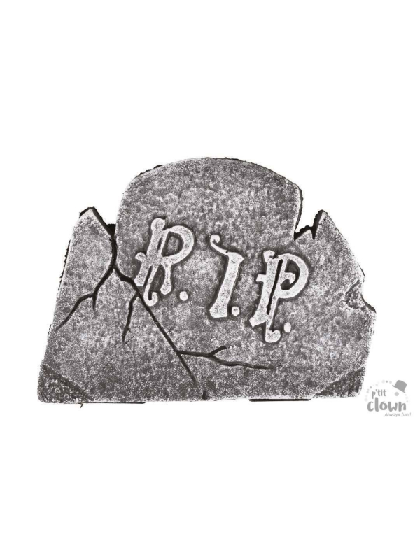 Pierre tombale RIP - Lot de 3 pour une décoration Halloween réaliste
