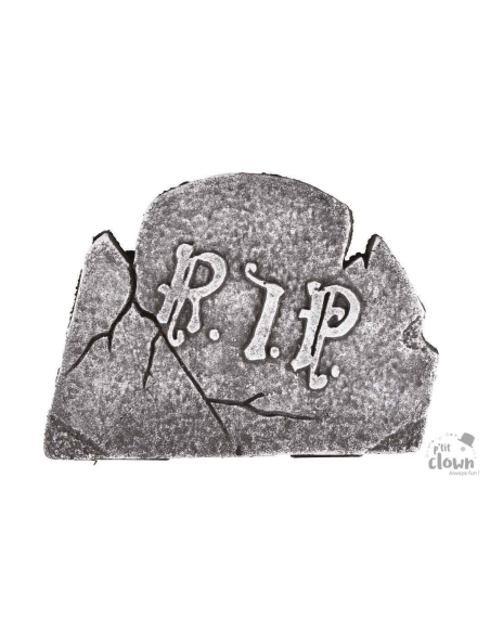 Pierre tombale RIP - Lot de 3 pour une décoration Halloween réaliste