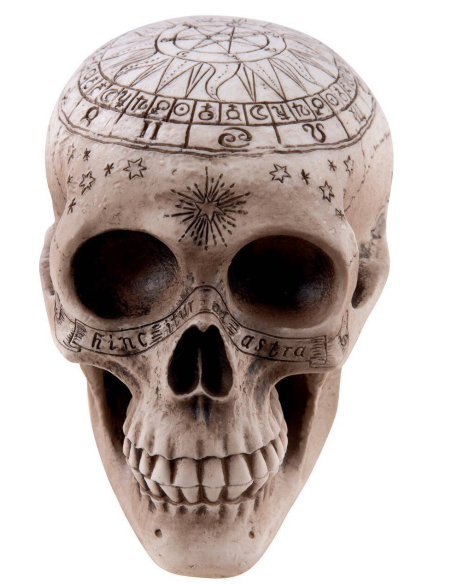 Crâne Astrologique Mystique : Décoration Halloween