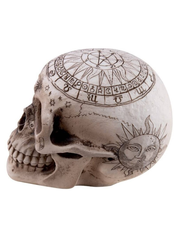 Crâne Astrologique Mystique : Décoration Halloween