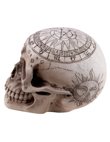 Crâne Astrologique Mystique : Décoration Halloween