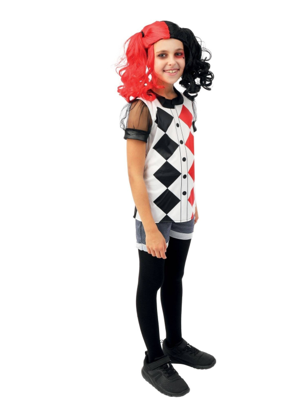 Déguisement Joker Harley enfant pour Halloween
