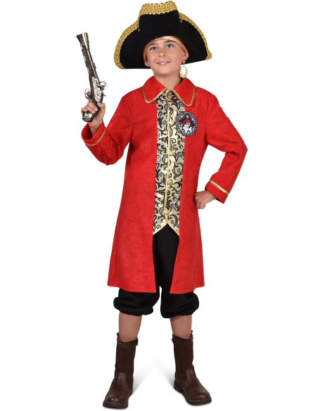 Déguisement Pirate Enfant - Costume Baroque pour Fêtes à Thème
