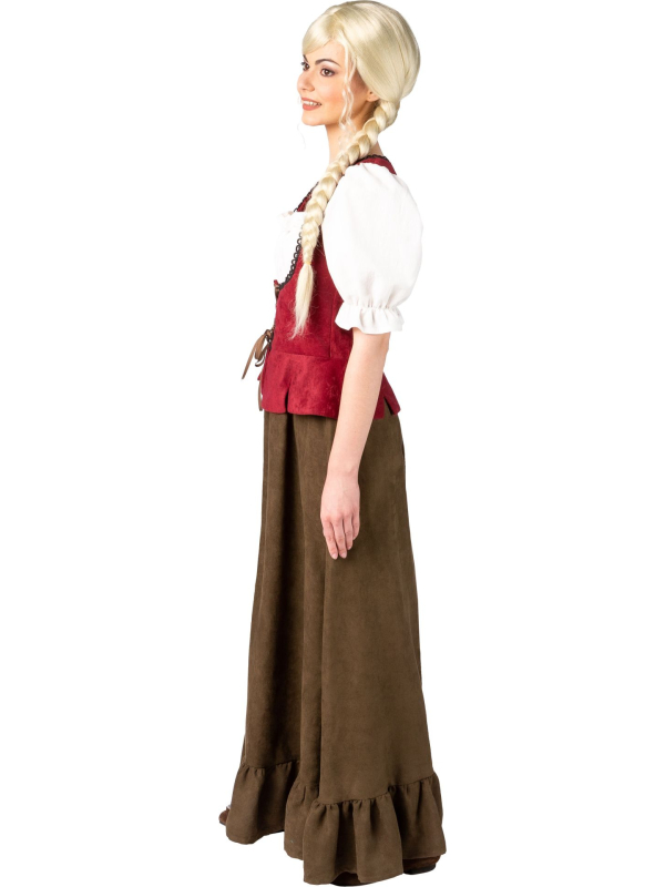 Costume Médiéval Femme : Robe Authentique pour Fêtes et Reconstitutions Historiques