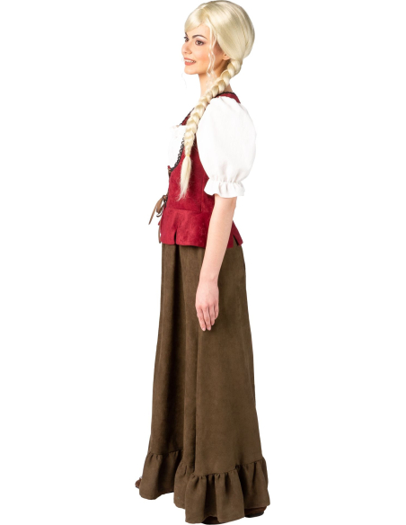 Costume Médiéval Femme : Robe Authentique pour Fêtes et Reconstitutions Historiques