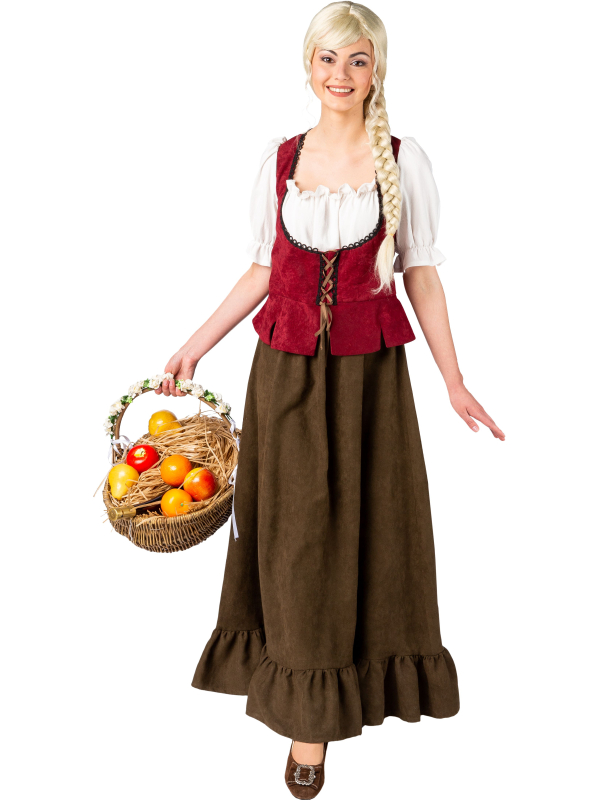 Costume Médiéval Femme : Robe Authentique pour Fêtes et Reconstitutions Historiques