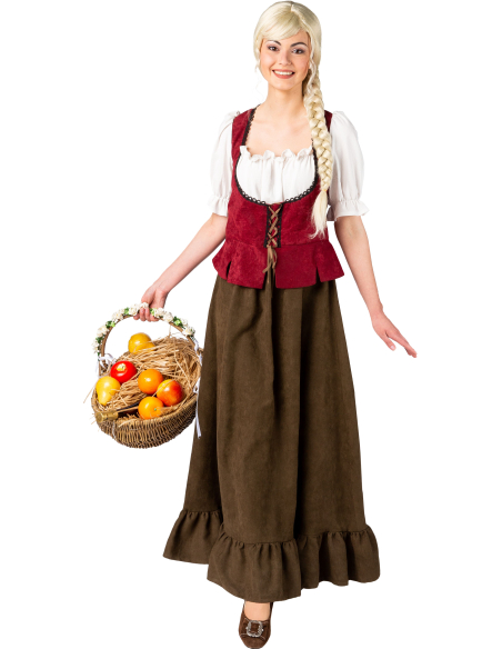 Costume Médiéval Femme : Robe Authentique pour Fêtes et Reconstitutions Historiques