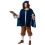 Costume de Luxe du Seigneur du Château : Élégance Médiévale